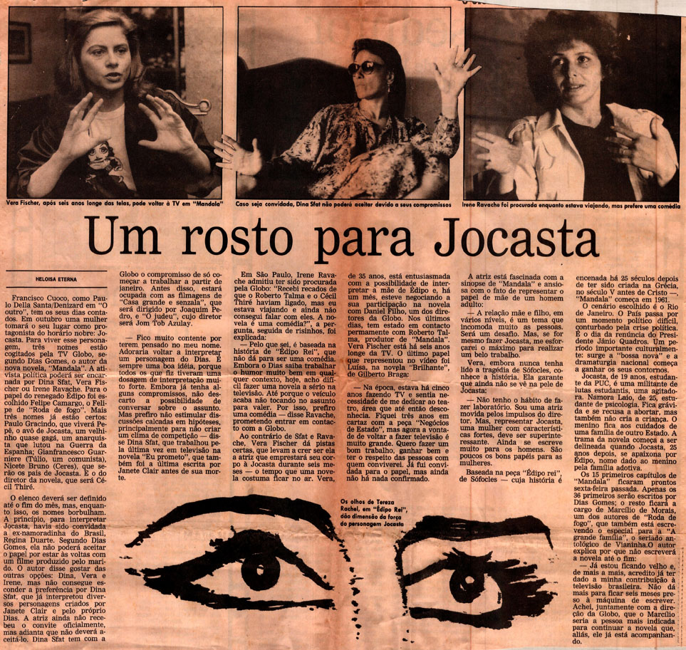 Obras_Novelas_Mandala_Clipping_Imagem 1_Jornal do Brasil